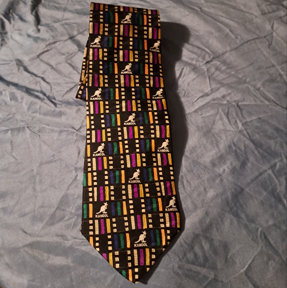 Kangol Neck Tie Men Suit Shirt